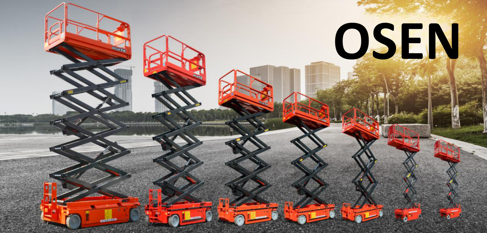 Full-Range Self-Propelled Scissor Lifts
