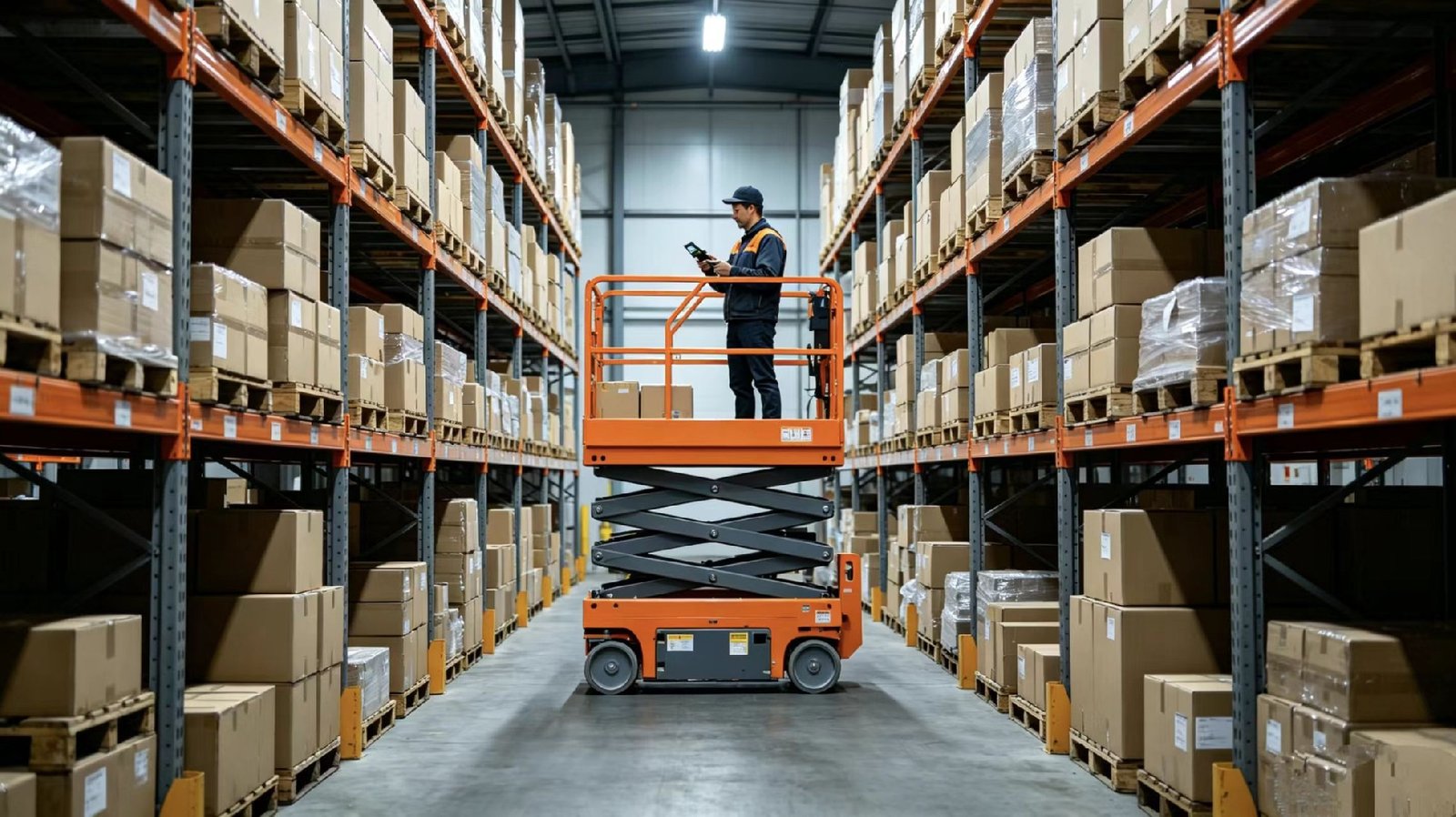 Wide Application of Aerial Work Platforms in Modern Warehouse Storage