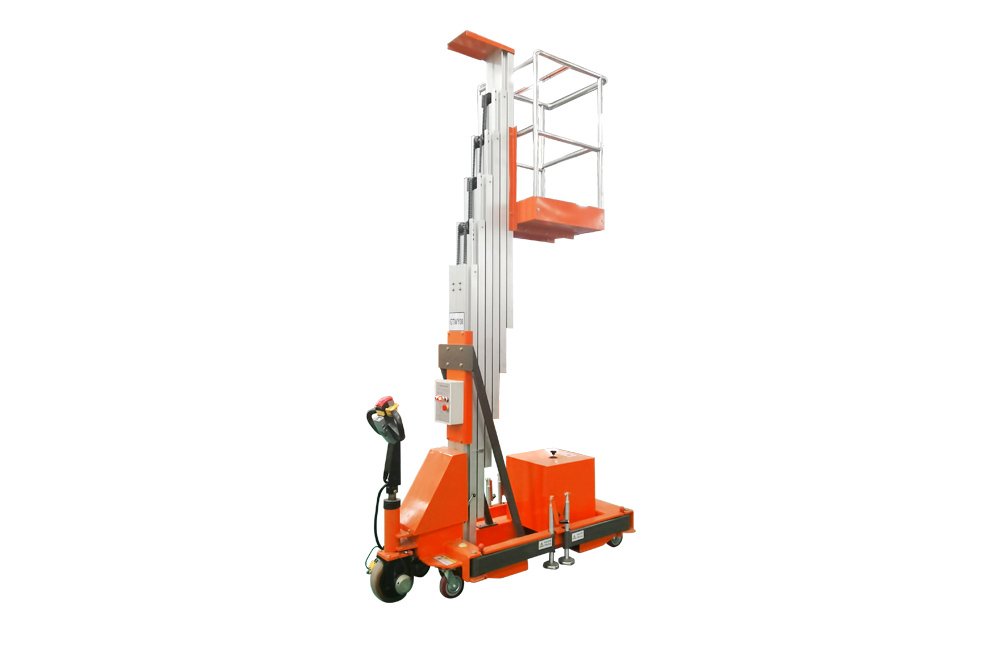 Single-Mast Push-Around Aluminum Aerial Work Platform