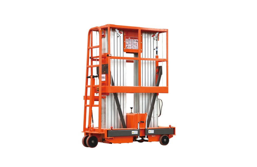 Dual-Mast Aluminum Aerial Work Platform