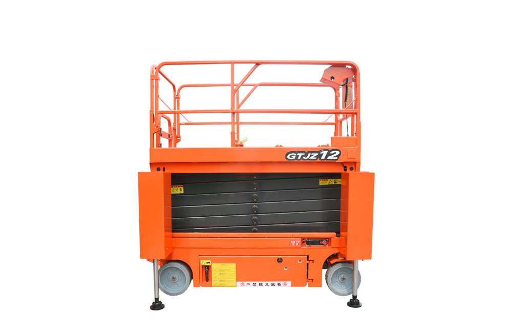 One-Touch Self-Leveling Self-Propelled Scissor Lift