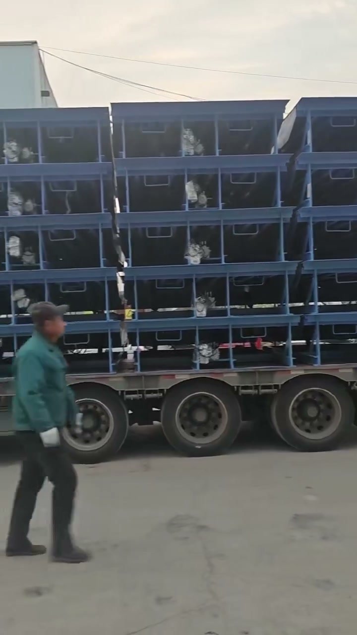 Blue Fixed Boarding Bridge 2x3m 10t Full Container Delivery From Factory