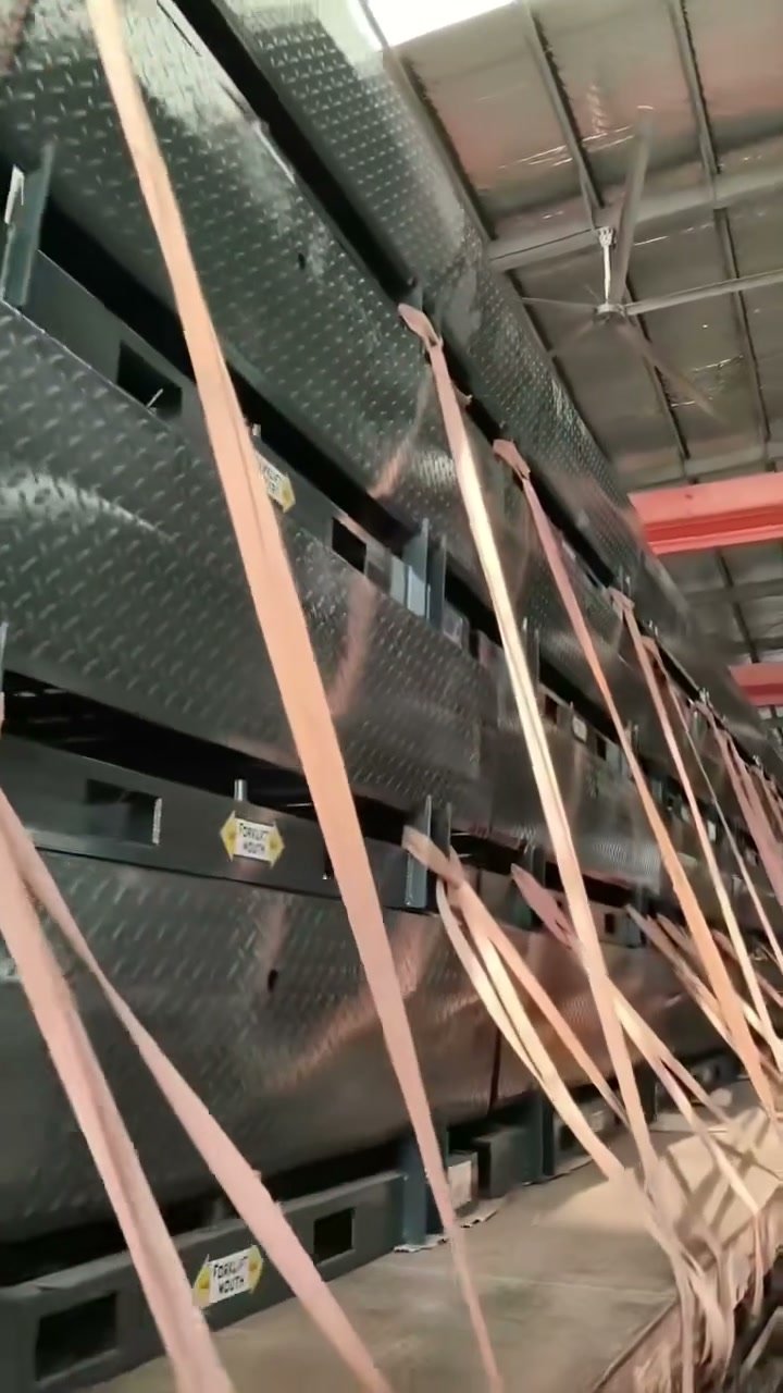 Fixed Hydraulic Dock Levelers Fully Loaded Truck Factory Shipment Video